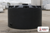 Snyder Industries 4600 Gallon ASTM Black Heavy Duty Vertical Storage Tank. Polyethylene; Black; dimensions 116.0in H x 120.0in W x 120.0in L; 1450.0 lb empty; 1.9 specific gravity rating; fittings: 1 Manway / Lid; max temp 120 deg  F / 48 deg  C; 3 Year Warranty. Manufacturer part number 7000500n51. Manufactured by Snyder. Sold by OneSource Plastics (https://www.onesourceplastics.com).