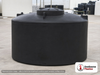 Snyder Industries 4500 Gallon ASTM 1.35 SG Black Vertical Storage Tank. Polyethylene; Black; 91" H x 143" W x 143" L