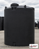 Snyder Industries 4400 Gallon ASTM Black Vertical Storage Tank. Polyethylene; Black; 182" H x 90" W x 90" L; fittings: 1