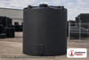 Snyder Industries 4100 Gallon ASTM Black Heavy Duty Vertical Storage Tank. Polyethylene; Black; dimensions 130.0in H x 102.0in W x 102.0in L; 1100.0 lb empty; 1.9 specific gravity rating; fittings: 1 Manway / Lid; max temp 120 deg  F / 48 deg  C; 3 Year Warranty. Manufacturer part number 7360000n51. Manufactured by Snyder. Sold by OneSource Plastics (https://www.onesourceplastics.com).