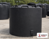 Snyder Industries 4100 Gallon ASTM Black Vertical Storage Tank. Polyethylene; Black; 130" H x 102" W x 102" L; fittings: 1