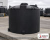Snyder Industries 3000 Gallon ASTM Black Heavy Duty Vertical Storage Tank. Polyethylene; Black; dimensions 127.0in H x 90.0in W x 90.0in L; 800.0 lb empty; 1.9 specific gravity rating; fittings: 1 Manway / Lid; max temp 120 deg  F / 48 deg  C; 3 Year Warranty. Manufacturer part number 8160000n51. Manufactured by Snyder. Sold by OneSource Plastics (https://www.onesourceplastics.com).