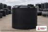 Snyder Industries 2500 Gallon ASTM Black Vertical Storage Tank. Polyethylene; Black; dimensions 98.0in H x 96.0in W x 96.0in L; 510.0 lb empty; 1.5 specific gravity rating; fittings: 1 Manway / Lid; max temp 120 deg  F / 48 deg  C; 3 Year Warranty. Manufacturer part number 5090300n49. Manufactured by Snyder. Sold by OneSource Plastics (https://www.onesourceplastics.com).