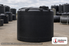 Snyder Industries 2500 Gallon ASTM Black Vertical Storage Tank. Polyethylene; Black; 98" H x 96" W x 96" L; fittings: 1