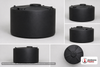 Snyder Industries 2000 Gallon ASTM 1.35 SG Black Vertical Storage Tank
