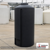 Norwesco 75 Gallon Vertical Water Tank. 75 gallon capacity; Polyethylene; Black; 50" H x 23" W x 23" L; fittings: 1 Inlet, 1