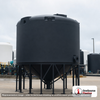 Snyder Industries 6000 Gallon Cone Bottom Tank. 6000 gallon capacity; Polyethylene; Black; 136" H x 142" W x 142" L