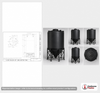 Snyder Industries 5500 Gallon Black Cone Bottom Tank