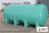 Enduraplas 3200 Gallon Green Horizontal Sump Bottom Leg Tank w/ Frame. Polyethylene; Green; 84" H x 97" W x 145" L