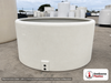 Snyder Industries 4750 Gallon HDPE Open Top Batch Storage Tank in White. High Density Linear Polyethylene; White; dimensions 101.0in H x 120.0in W x 120.0in L; 600.0 lb empty; 1.9 specific gravity rating. Manufacturer part number SII-5220300N45. Sold by OneSource Plastics (https://www.onesourceplastics.com).
