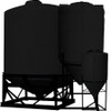 Snyder Industries 3600 Gallon Black HDPE Cone Bottom Tank
