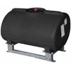 Enduraplas 150 Gallon Black Horizontal Sump Bottom Leg Tank w/ Frame
