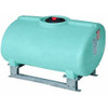 Enduraplas 150 Gallon Green Horizontal Sump Bottom Leg Tank w/ Frame