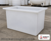 Chem-Tainer 90 Gallon PP Rectangular Open Top Tank. . Manufacturer part number TC-R243624B. Sold by OneSource Plastics (https://www.onesourceplastics.com).