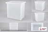 Chem-Tainer 112 Gallon PP Rectangular Open Top Tank