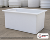 Chem-Tainer 67 Gallon PP Rectangular Open Top Tank. . Manufacturer part number TC-R243618B. Sold by OneSource Plastics (https://www.onesourceplastics.com).