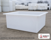Chem-Tainer 37 Gallon PP Rectangular Open Top Tank. Manufacturer part number TC-R243012B.