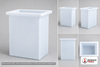 Chem-Tainer 37 Gallon PP Rectangular Open Top Tank