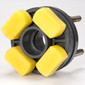 LOCKED - Snyder Industries 1.5 Inch DBL Flanged Fitting (PVC) Bolted w/ VITON Gasket, Hastelloy Encapsulated Bolts