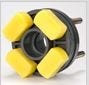 Snyder Industries 2 Inch DBL Flanged Fitting (PVC) Bolted w/ VITON Gasket, Hastelloy Encapsulated Bolts