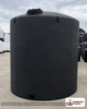 Chem-Tainer 4500 Gallon Vertical Storage Tank. Polyethylene; Black; dimensions 156.0in H x 95.0in W x 95.0in L; 1150.0 lb empty; 1.5 specific gravity rating; fittings: 1 Outlet , 1 Manway / Lid; max temp 120 deg  F / 48 deg  C; 3 Year Warranty. Manufacturer part number TC4500IC-BLACK. Sold by OneSource Plastics (https://www.onesourceplastics.com).
