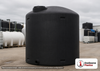 Chem-Tainer 3200 Gallon Vertical Storage Tank. Polyethylene; Black; dimensions 112.0in H x 95.0in W x 95.0in L; 660.0 lb empty; 1.5 specific gravity rating; fittings: 1 Outlet , 1 Manway / Lid; max temp 120 deg  F / 48 deg  C; 3 Year Warranty. Manufacturer part number TC3200IC-BLACK. Sold by OneSource Plastics (https://www.onesourceplastics.com).