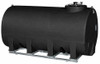 Enduraplas 2500 Gallon Black Horizontal Sump Bottom Leg Tank w/ Frame