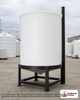 Chem-Tainer 500 Gallon 20 Degree Plastic Vertical Open Top Cone Bottom Tank. 500 gallon capacity; Polyethylene; 64" H x 52"