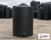 Snyder Industries 70 Gallon ASTM XLPE Black Heavy Duty Vertical Storage Tank. Crosslinked Linear Polyethylene; Black; dimensions 41.0in H x 23.0in W x 23.0in L; 30.0 lb empty; 1.9 specific gravity rating; fittings: 1 Manway / Lid; max temp 140 deg  F / 60 deg  C; 3 Year Warranty. Manufacturer part number 1009000n48. Manufactured by Snyder. Sold by OneSource Plastics (https://www.onesourceplastics.com).