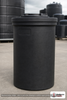 Snyder Industries 60 Gallon ASTM Black Heavy Duty Vertical Storage Tank. High Density Linear Polyethylene; Black; dimensions 40.0in H x 26.0in W x 26.0in L; 26.0 lb empty; 1.9 specific gravity rating; fittings: 1 Manway / Lid; max temp 120 deg  F / 48 deg  C; 3 Year Warranty. Manufacturer part number 5680000n51. Manufactured by Snyder. Sold by OneSource Plastics (https://www.onesourceplastics.com).