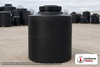 Snyder Industries 50 Gallon ASTM Black Heavy Duty Vertical Storage Tank. High Density Linear Polyethylene; Black; 38" H x