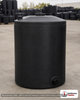 Snyder Industries 22 Gallon ASTM Black Heavy Duty Vertical Storage Tank. High Density Linear Polyethylene; Black; dimensions 23.0in H x 18.0in W x 18.0in L; 9.0 lb empty; 1.9 specific gravity rating; fittings: 1 Manway / Lid; max temp 120 deg  F / 48 deg  C; 3 Year Warranty. Manufacturer part number 1530000n51. Sold by OneSource Plastics (https://www.onesourceplastics.com).