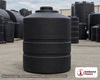 Snyder Industries 300 Gallon ASTM XLPE Black Heavy Duty Vertical Storage Tank. Crosslinked Linear Polyethylene; Black; dimensions 51.0in H x 46.0in W x 46.0in L; 75.0 lb empty; 1.9 specific gravity rating; fittings: 1 Manway / Lid; max temp 140 deg  F / 60 deg  C; 3 Year Warranty. Manufacturer part number 8040000n48. Sold by OneSource Plastics (https://www.onesourceplastics.com).