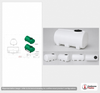 Enduraplas 400 Gallon White Horizontal Sump Bottom Leg Tank