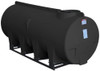 Enduraplas 1010 Gallon Black Horizontal Sump Bottom Leg Tank w/ Frame