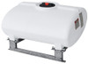 Enduraplas 250 Gallon White Horizontal Sump Bottom Leg Tank w/ Frame
