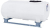 Enduraplas 300 Gallon White Horizontal Sump Bottom Leg Tank w/ Frame