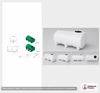 Enduraplas 800 Gallon White Horizontal Sump Bottom Leg Tank