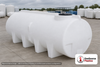 Enduraplas 1010 Gallon White Horizontal Sump Bottom Leg Tank. Polyethylene; Natural White; 58.5" H x 49" W x 130" L