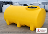 Enduraplas 500 Gallon Yellow Horizontal Sump Bottom Leg Tank. Polyethylene; Yellow; dimensions 48.0in H x 57.0in W x 80.0in L; 200.0 lb empty; 1.9 specific gravity rating; fittings: 1 Manway / Lid; 10 Year Warranty with Activation. Manufacturer part number THD00500Y. Sold by OneSource Plastics (https://www.onesourceplastics.com).