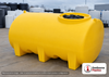Enduraplas 500 Gallon Yellow Horizontal Sump Bottom Leg Tank. Polyethylene; Yellow; 48" H x 57" W x 80" L; fittings: 1