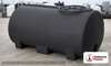 Enduraplas 400 Gallon Black Horizontal Sump Bottom Leg Tank. Polyethylene; Black; 42" H x 46" W x 74" L; fittings: 1 Manway