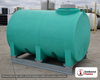 Enduraplas 1200 Gallon Green Horizontal Sump Bottom Leg Tank w/ Frame. Polyethylene; Green; dimensions 64.0in H x 70.0in W x 102.0in L; 495.0 lb empty; 1.9 specific gravity rating; fittings: 1 Manway / Lid; 10 Year Warranty with Activation. Manufacturer part number THD01200KG. Sold by OneSource Plastics (https://www.onesourceplastics.com).