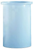 Chem-Tainer 70 Gallon PP Cylindrical Open Top Tank