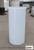 Chem-Tainer 40 Gallon PP Cylindrical Open Top Tank. Polypropylene; Natural White; dimensions 40.0in H x 18.0in W x 18.0in L; 21.0 lb empty; max temp 212 deg  F / 100 deg  C; 3 Year Warranty. Manufacturer part number TC1840AB. Sold by OneSource Plastics (https://www.onesourceplastics.com).