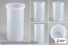 Chem-Tainer 40 Gallon PP Cylindrical Open Top Tank