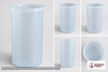 Chem-Tainer 90 Gallon PP Cylindrical Open Top Tank