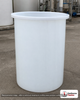Chem-Tainer 550 Gallon PP Cylindrical Open Top Tank. Polypropylene; Natural White; 72" H x 48" W x 48" L; max temp 212 deg F