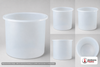 Dimensional spec drawing for Chem-Tainer 360 Gallon Cylindrical Open Top Tank (48" L x 48" W x 48" H)