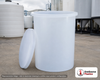 Chem-Tainer 56 Gallon Polypropylene Open Top Batch Storage Tank. . Manufacturer part number R243018B. Sold by OneSource Plastics (https://www.onesourceplastics.com).